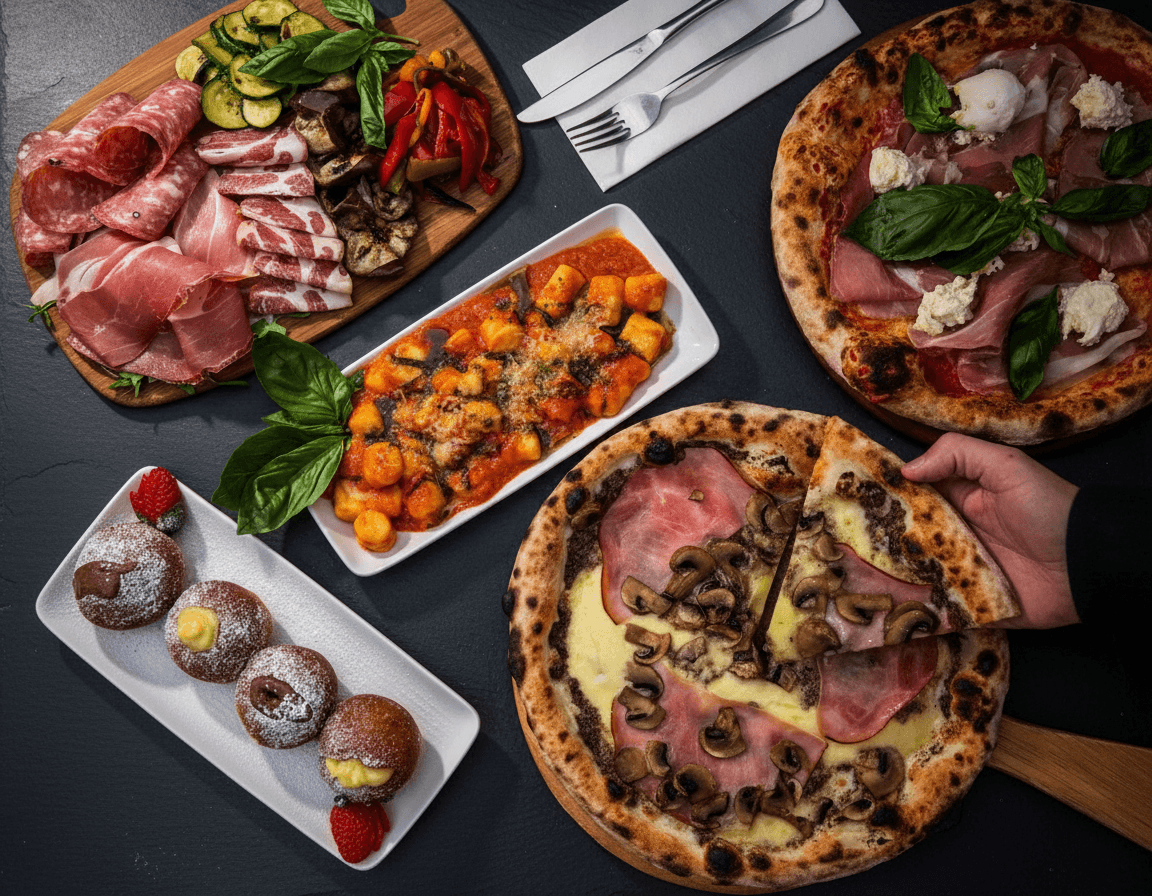 BOTTOMLESS GNOCCHI OR PIZZA!